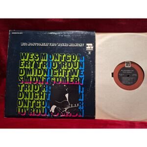 Wes Montgomery Trio Round Midnight Vinyl Riverside Records RS-3014 1968